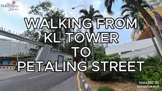 KL Tower to Petaling Street (Chinatown) - Kuala Lumpur Navigation Guide - Streetscout Malaysia