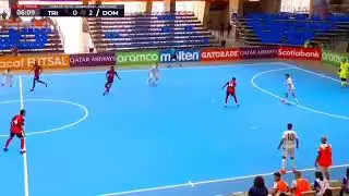 Rep&uacute;blica dominicana 3-0 Trinidad e Tobago 🇹🇹 #futsal #world #futsalworld
