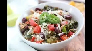 Turkey +Veggie Chili Recipe | Easy Healthy Turkey Chili