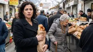 היא ראתה את חמותה לשעבר במחנה יהודה מבקשת לחם מאתמול – והחליטה שלא תעצום עיניים