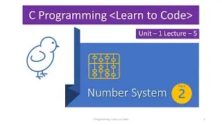 Unit-1 Lecture-5 Number System Part-2