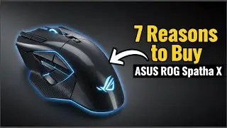 ASUS ROG Spatha X Wireless Gaming Mouse &ndash; Precision, Customization & Ultra-Long Battery for MMO/MOBA