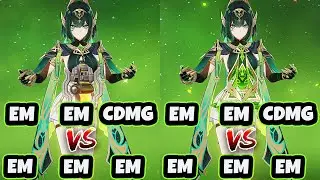 Nefer Elemental Mastery Circlet VS CRIT Damage Circlet | F2P & Signature Weapon Comparison