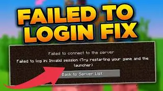 How To Fix Minecraft Failed To Login Invalid Session Error (2026) | Restart Your Game Fix