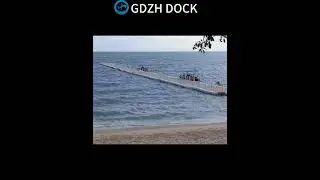 #floatingdock #boatdock #pontoon modular dock /cube #marina#shorts