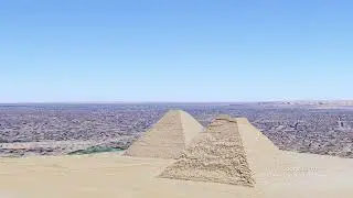 Google Earth View of The Great Pyramid of Giza