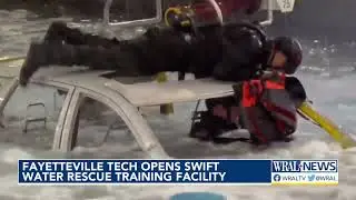 Fayetteville Tech opens Swift Water Rescue Training Facility