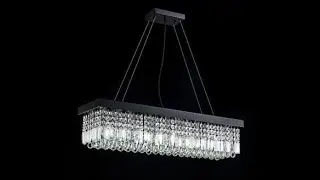 Modern Crystal Chandelier For Dining Room, Living Room, Kitchen and Sofa Area.