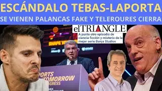 ESCÁNDALO TEBAS-LAPORTA SE VIENEN PALANCAS FAKE, ISAAC FOUTO CANCELADO Y MANOLO LAMA AL CARRER