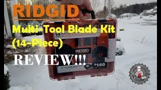 RIDGED TAKES ON DREMEL WITH THEIR NEW 14 PIECE MULTI TOOL BLADE KIT