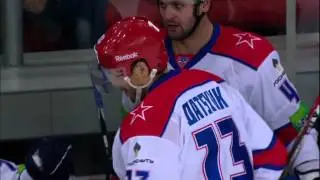Pavel Datsyuk scores his first KHL goal / Первый гол Дацюка в КХЛ
