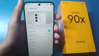 Realme Narzo 90X - How to toggle pulse light notification