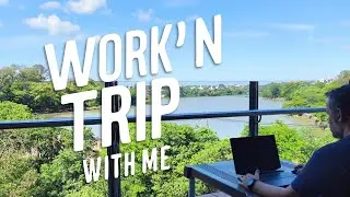 2-H Work Trip With Me | 🏞️Lake in Paraguay | LoFi Chill Music - Study With Me Pomodoro 30-10 [005]