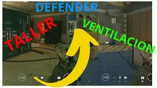 COMO DEFENDER EN TALLER//VENTILACION || Rainbow Six - Reason Raven
