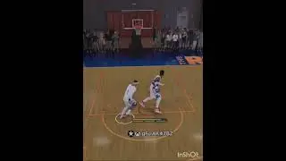 7ft 🏀 Board Hunting Mid-Paint Bully with crazy dunk package😱. #nba #nba2k26 #wow #gaming #shortvideo