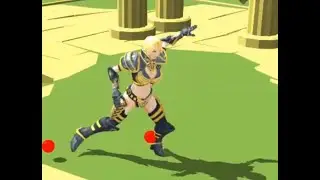 Soft Actor Critic Agent Trained To Walk In Unity ( 200k steps )