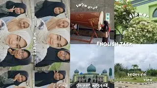 tourist destination assignments // An-Nur Grand Mosque vlog ✨🕌