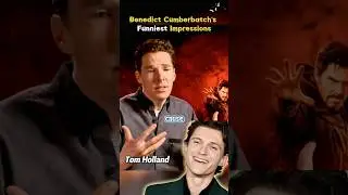 Benedict Cumberbatch&rsquo;s best impression #celebrity #benedictcumberbatch #shorts