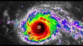 Powerful Hurricane Irma now Category 5....... 185mph winds with gust to 225mph
