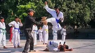 Annual Sports Day Practice KB-DAV - Taekwondo in Chandigarh