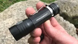 Folomov EDC C4 - New EDC Flashlight: 1200 Lumens, Charges Your Phone from Folomov Flashlight Company