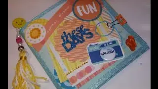 1st Flipbook Process video - summer themed