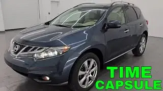2012 NISSAN MURANO AWD LE PLATINUM TIME CAPSULE GRAPHITE BLUE METALLIC 4K WALKAROUND 23J86B SOLD!