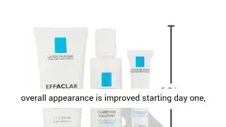 La Roche-Posay Effaclar Dermatological Acne Treatment 3-Step System with Medicated Gel Cleanser,
