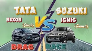 Nexon vs Ignis 🔥 ignis stage 1 tunned 🔥 DragRace / kya gajab Bhagti hai ye Gadi 😍 | PistonVibe