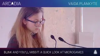 ARCADIA 2017 TALKS: Vaida Plankyte