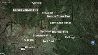 4 new fires in Washington, North Idaho Friday and other top stories at 11 p.m.