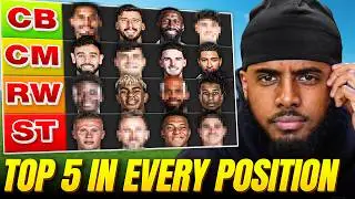 RANKING The Top 5 Players in Every Position! | DEBATE!