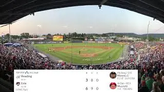 Reading Fightin Phils at Erie SeaWolves (Tigers)