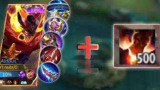 Aldos Best Hyper Build Ez Win + Damage Hack Aldos Best Build 2022 Mlbb