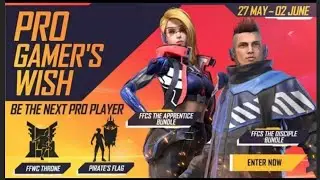 free fire new event pro gamer's wish in giw 1500 diamond