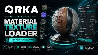 How to Use the Material Texture Loader Plugin in 3ds Max | Material Texture Loader