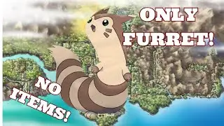 Can you beat Pok&eacute;mon Crystal with only a single Furret? ITEMLESS! Pok&eacute;mon Challenges!