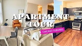 APARTMENT TOUR | CHICAGO AREA | FULLY FURNISHED APARTMENT