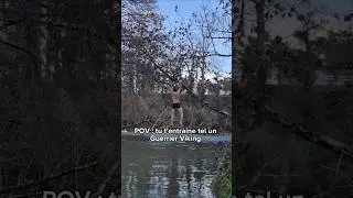 Выносливость к холоду и гибкость: тренировки в стиле викингов на природе IG @cemorpho #закаливани...