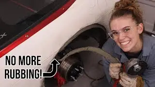Cutting my fenders for better clearance (again)