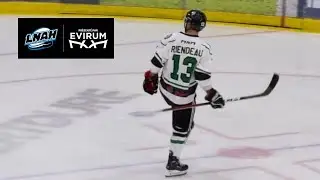 Un top corner parfait pour Yannick Riendeau qui marque son 8e de la saison! - 26-01-24