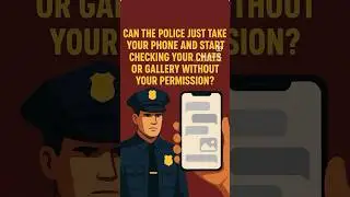 Can Police Check Your Phone Without Permission? #lawstudent#righttoprivacy#legalawareness#shorts