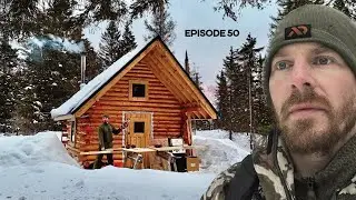 Loft Stairs, Trail Cameras |EP50| Log Cabin Build on Off-Grid Homestead