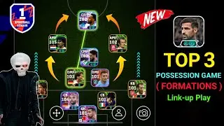 Top 3 Best Possession Game Formations in efootball 2026  | Cesc Fabregas Possession Game Formation🔥