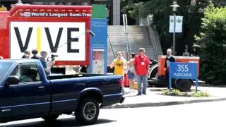 Evacuation and fire trucks at BronyCon 2012