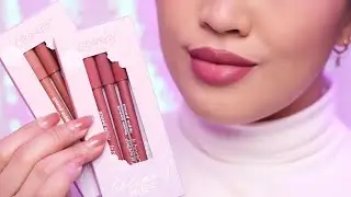 Colourpop Holiday Lip Pencil Kit Sleighin Nudes Holiday Hues #lippencil #makeupswatches #lipswatches