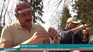 Műlegyes hétvége – pisztrángra is horgásztak az Eger-patakban - 2017.04.04.