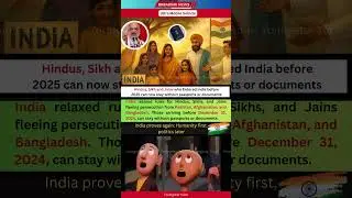 India Gives Refuge, Not Rejection ❤️ | A Big Step for Humanity #socialmedia  #shorts #happy