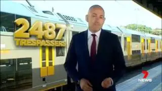 Rail Surfers compete on Sydney Trains network for Darwin Awards