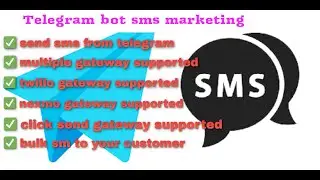 Tele Sms telegram bot sms marketing